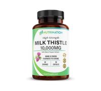 Milk Thistle Capsules - 80% Silymarin - 90 Capsules - 3 - Month Supply