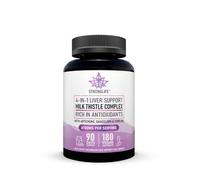 Milk Thistle Complex Capsules - 6000mg Silymarin Extract with Artichoke, Dandelion & Choline - Liver & Detox Support for Men & Women - 180 Capsules - 90 Day Supply