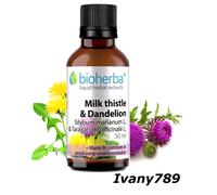 MILK THISTLE & DANDELION Herbal Liquid Extract Tincture,50ml