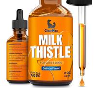 Milk Thistle for Dogs & Cats - Liver Support for Dogs & Cats - Kidney Support - 2Oz