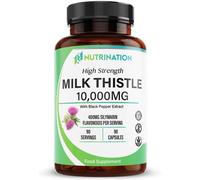 Milk Thistle High Strength 10000mg | Market-Leading Silymarin 400mg...