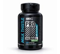 Milk Thistle High Strength 20000mg Tablets Capsules (120 Day Supply) - 80% Silymarin Liver Detox & Support Supplement with Dandelion Root, Turmeric, Artichoke, Burdock & Zinc - Pure Vegan Extract