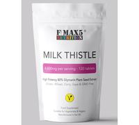 Milk Thistle Tablets | High Strength 4,000mg 120 Silymarin Tablets Liver UK MADE