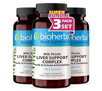 Milk Thistle with Artichoke Extract, Dandelion Root & Choline - Normal Liver Health Supplement - 300 Capsules by BIOHERBA