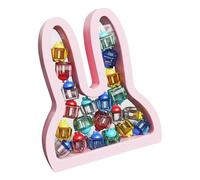 Milk Tooth Storage Box for Memorabilia, Baby Teeth Collection Box with Labels, Rabbit-shaped Tooth Box for Childhood Documentation as a Family Memory for Birthdays and Growth Moments