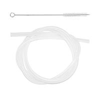 Milk Tube - Cleaning Brush Accessory | Millk Tubes Hoses 2M Silicone Tube with Cleaning Brush for Fully Automatic Coffee Machines | Fits 3mm Inner Diameter Systems from Miele Jura