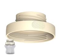 Milk Warmer Adapter, Formula Mixer Converter Replacement, Bottle Attachment for Standard and Wide Neck Bottles, Portable Feeding Accessory, Travel, Nursery, Kitchen, Car, 2.2x2.2x1.5 Inches