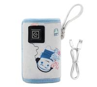Milk Warmer, USB Insulated Travel Sleeve | 4.45 Inch Height, Portable Stroller Bottle Heating Cover 115g is Perfect for Keeping Warmth Intact for Every Parent Kit