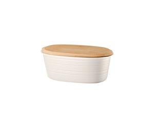 Milk White CONTAINER FOR BREAD AND CONFECTIONERY "TIERRA"