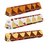 Milk, White, Orange Chocolate Large Bar 360g | 03 Flavours Bars