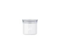Milk White STAY-FRESH OVAL JAR 500cc - SALT