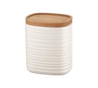 Milk White STORAGE JAR "TIERRA" M