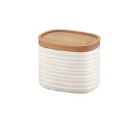 Milk White STORAGE JAR "TIERRA" S
