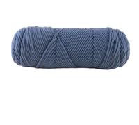 Milk Yarn Cotton Crochet Knitting Wools, 16 navy blue | Yarn Comfort Hand Woven Soft for Handcrafts Milk Cotton Wool