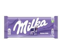 Milka Alpine Milk Chocolate Bar 100g