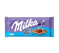 Milka Chips Ahoy Chocolate | Chocolate with Chips Ahoy pieces | 100gr/3.5oz