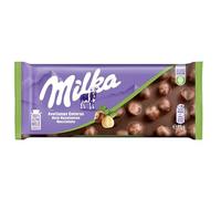Milka Chocolate Tablet with Milk of the Alps with Whole Hazelnuts, 95 g