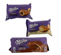 Milka Combo Pack Croissant Ciocolata Croissant Vanilie And Jaffa Chocolate Mousse Sweet Treat Collection Product From Switzerland Origin