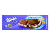 Milka Crispy Yogurt and Corn Flakes Alpine Milk Chocolate Bar 300g