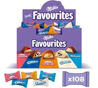Milka Favourites Assorted Mini Chocolates 108 Pack