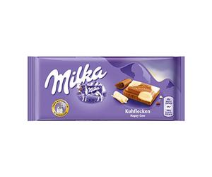 Milka Happy Cows Alpine Milk and White Chocolate Bar 100 g