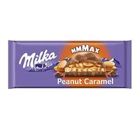Milka Milk Chocolate with Peanut & Caramel Filling, Large Bar 276g