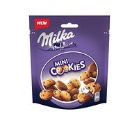 Milka Mini Cookies Covered with Alpine Milk Chocolate Pieces (Imported), 110g