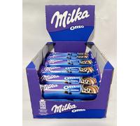 Milka Oreo Original Chocolate Bars Alpine Milk & Vanilla Filling 36x37g