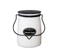 Milkhouse Candles 22 Ounce Jar Candle, Cinnamon Fireside