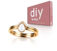 Milkies DIY Breastmilk Jewellery Kit Together | Ring to make yourself, personalised keepsake and birth gift