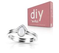 Milkies DIY Breastmilk Jewellery Kit Together | Ring to make yourself, personalised keepsake and birth gift