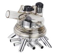 Milking Claw Cluster Cow Sheep Milk Collector 150ml Food Grade Plastic Stainless Steel Milker Replacement Part for Farm Goat Sheep Milking Machine Accessories