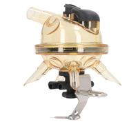 Milking Claw Transparent Cover Stainless Steel Base 380cc Milk Collector Tool, Cow Milking Machine Accessory with Visible Design and Anti Slip Base for Farm Use