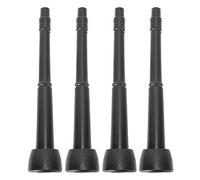 Milking Liner Replacement Rubber Teat Cup Liners Essential Accessories for Cow Goat Milking Machine Black 300mm 4PCS