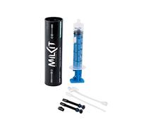 Milkit Compact Set 55mm Valves With Filling Syringe & Valve Core Tool For Bicycle Tyres