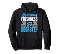 Milkman Dairy Farmer Bringing Freshness To Your Doorstep Pullover Hoodie