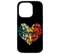 Milkman Dairy Farmer Heart Milkman Life Everyday Case for iPhone 14 Pro