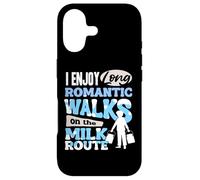 Milkman Dairy Farmer Long Romantic Walks On The Milk Route Case for iPhone 17