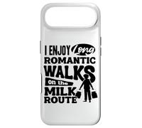 Milkman Dairy Farmer Long Romantic Walks On The Milk Route Case for iPhone Air