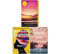 Milkman, Girl Woman Other, Where The Crawdads Sing 3 Books Collection Set