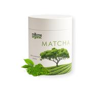 Milkme Premium Organic Matcha Powder | 100g | Vegan | Stone Milled | Shade Grown | 100% Pure