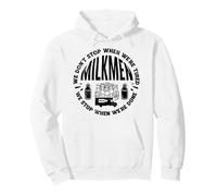 Milkmen We Dont Stop When Were Done Milkman Dairy Farmer Pullover Hoodie