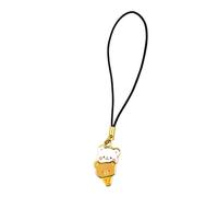 Milkmochabear Mini Phone Charms Enamel Authentic Merchandise Cute Adorable for Cell Phones Bags Keychain Camera Couples Matching, Non-Precious Metal, No Gemstone