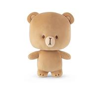 Milkmochabear Official Mocha Plush 20CM Authentic Merchandise Adorable Cute Stuffed Bear Travel Sized Soft Gift for Any Occassion Friend Couples Holiday Birthday Cuddly Men Women Adult Unisex