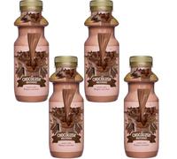 Milkshake - Chocolush, Vanillalicious & Raspberry Ripple 330ml - Creamy & Delicious Flavoured Drinks - Sknur (8 x Bottle, Chocolush)