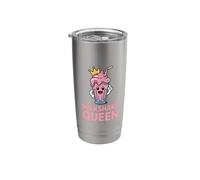 Milkshake Queen Cute Kawaii Ice Cream Straw Crown Stainless Steel Insulated Tumbler