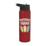 Milkshake Squad Stainless Steel Insulated Water Bottle