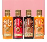 Milkshake Syrup 4 Pack - Chocolate, Caramelised Banana, Mango, Strawberry (4x700mL)