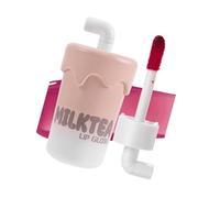 Milktea Lip Gloss 6 Colors Finish Lip Makeup Create Beautiful Lips Moisturizing For Woman And Girls Glaze Stain Matte Liquid Lipstick Moisturizing Tints Milktea Gloss