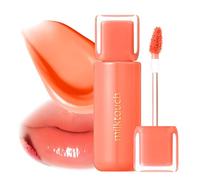 milktouch Jelly Fit Glow Lip Tint - Hydrating Lip Gloss with Long-Lasting Moisture, Color Stain, Lightweight Formula, Radiant Shine, Perfect for Daily Use, Korean Lip (01 New Peach Bear)
